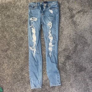 Aeropostale checking jeggings